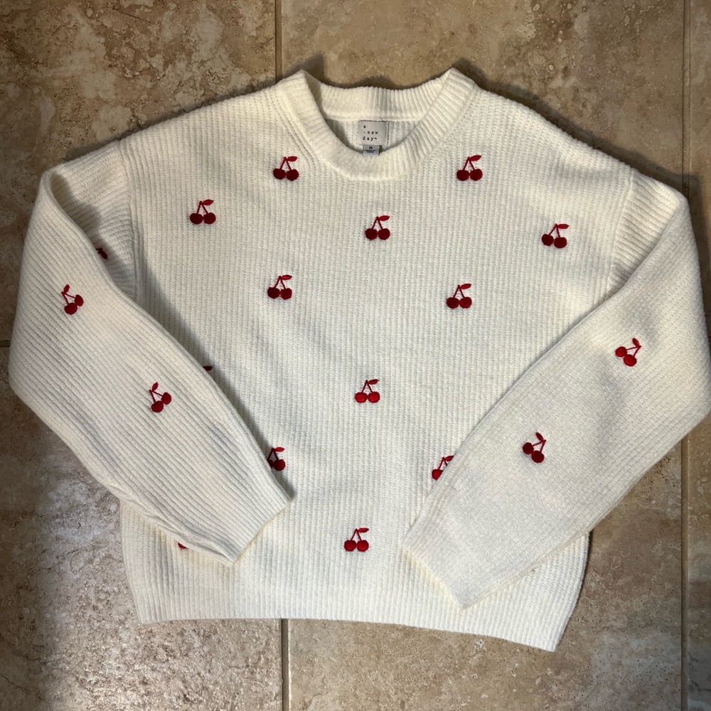 Cherry sweater